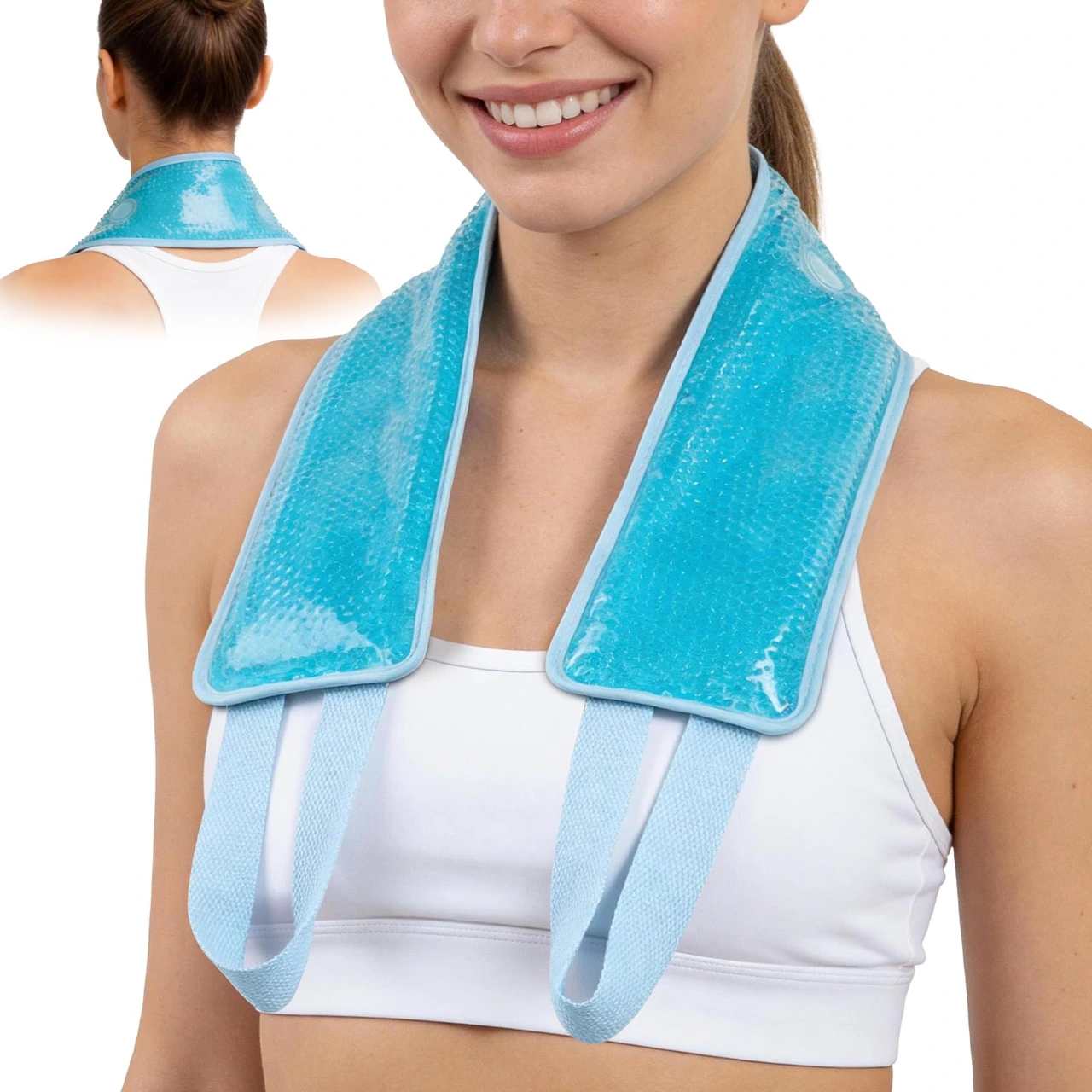 Ice Pack for Neck Pain Relief, Blue